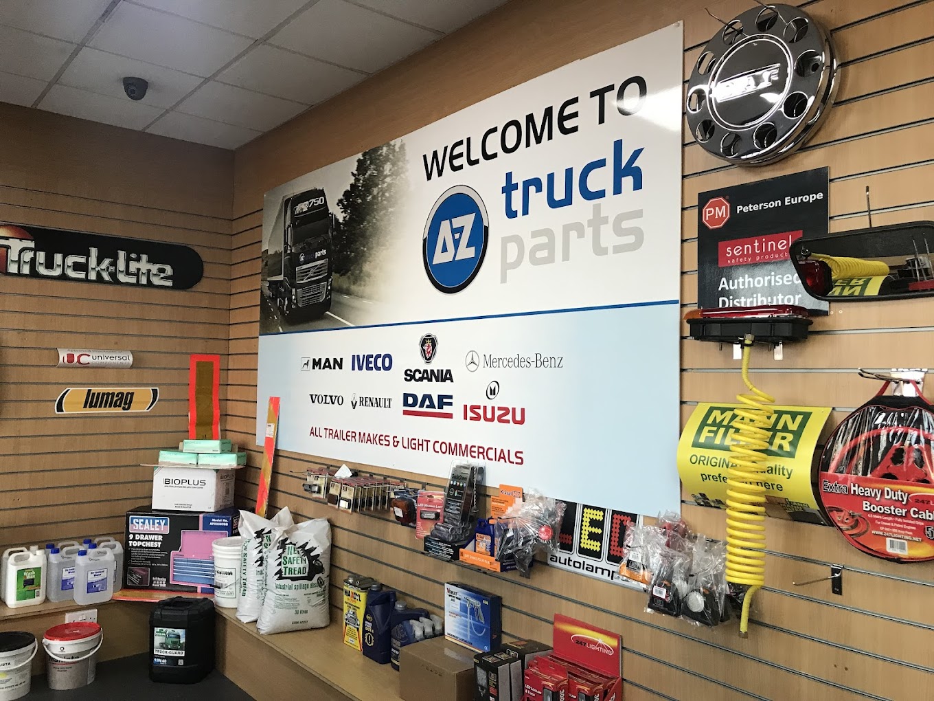 A-Z Truck Parts Commercial Vehicle Trade Counter